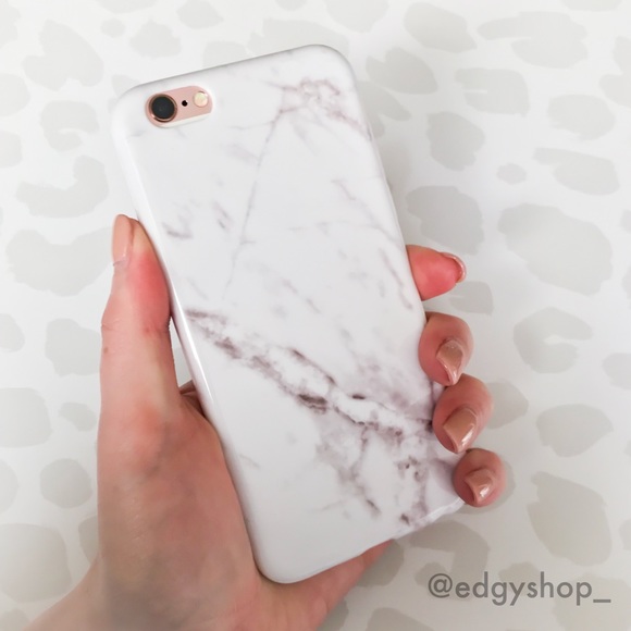 THE EDGY SHOP Other - Marble Soft iPhone Case